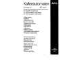 AEG KF822AROMA Owners Manual AEG KF822AROMA Owners Manual
