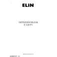 ELIN E1120FU Owners Manual ELIN E1120FU Owners Manual