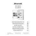 BRANDT SB1500E Owners Manual BRANDT SB1500E Owners Manual