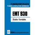 EMT EMT930 Service Manual EMT EMT930 Service Manual