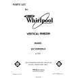 WHIRLPOOL EV190FXRW0 Parts Catalog WHIRLPOOL EV190FXRW0 Parts Catalog