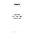 ZANUSSI ZC601G Owners Manual ZANUSSI ZC601G Owners Manual