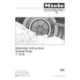 MIELE T1576 Owners Manual MIELE T1576 Owners Manual