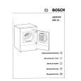 BOSCH WTA29.. Owners Manual BOSCH WTA29.. Owners Manual