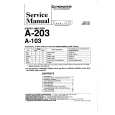 PIONEER A103 Service Manual PIONEER A103 Service Manual