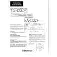 PIONEER SA1520 Owners Manual PIONEER SA1520 Owners Manual