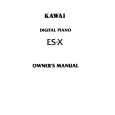 KAWAI ES-X Owners Manual KAWAI ES-X Owners Manual