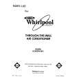 WHIRLPOOL ACW094XM1 Parts Catalog WHIRLPOOL ACW094XM1 Parts Catalog
