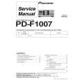 PIONEER PDF1007 I Service Manual PIONEER PDF1007 I Service Manual