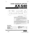 YAMAHA AX540 Service Manual YAMAHA AX540 Service Manual