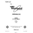 WHIRLPOOL ET17HK1MWR0 Parts Catalog WHIRLPOOL ET17HK1MWR0 Parts Catalog