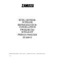 ZANUSSI ZI4250D Owners Manual ZANUSSI ZI4250D Owners Manual