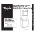 WHIRLPOOL LTG6234AW2 Installation Manual WHIRLPOOL LTG6234AW2 Installation Manual