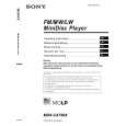 SONY MDXCA790X Owners Manual SONY MDXCA790X Owners Manual