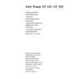 AEG CAFECLASSIC101 Owners Manual AEG CAFECLASSIC101 Owners Manual
