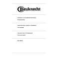 BAUKNECHT BKH2002RWS Owners Manual BAUKNECHT BKH2002RWS Owners Manual