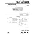 SONY CDP-XA30ES Service Manual SONY CDP-XA30ES Service Manual