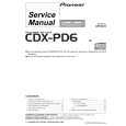 PIONEER CDX-PD6UC Service Manual PIONEER CDX-PD6UC Service Manual