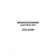 ZANUSSI ZCE532W Owners Manual ZANUSSI ZCE532W Owners Manual