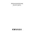 MULTI BRAND KMV600 Owners Manual MULTI BRAND KMV600 Owners Manual
