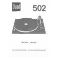 DUAL 502 Service Manual DUAL 502 Service Manual
