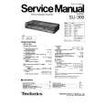 TECHNICS SU-300 Service Manual TECHNICS SU-300 Service Manual
