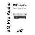 SM PRO AUDIO SM0C8 Owners Manual SM PRO AUDIO SM0C8 Owners Manual
