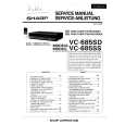 SHARP VC685SD/SS Service Manual SHARP VC685SD/SS Service Manual