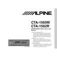 ALPINE CTA1502R Owners Manual ALPINE CTA1502R Owners Manual