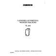ZANUSSI TL483 Owners Manual ZANUSSI TL483 Owners Manual