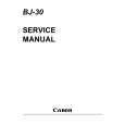 CANON BJ-30 Service Manual CANON BJ-30 Service Manual