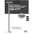 AIWA NSXA777 Owners Manual AIWA NSXA777 Owners Manual