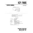 SONY ICF-790S Service Manual SONY ICF-790S Service Manual