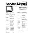 PANASONIC TC1485DR Service Manual PANASONIC TC1485DR Service Manual