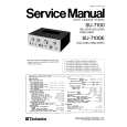 TECHNICS SU7100/K Service Manual TECHNICS SU7100/K Service Manual
