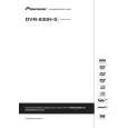 PIONEER DVR-930H-S Owners Manual PIONEER DVR-930H-S Owners Manual