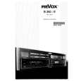 REVOX B260-E Owners Manual REVOX B260-E Owners Manual