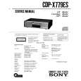 SONY CDPX779ES Service Manual SONY CDPX779ES Service Manual