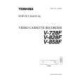 TOSHIBA V-858F Owners Manual TOSHIBA V-858F Owners Manual