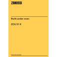 ZANUSSI ZOU91KX Owners Manual ZANUSSI ZOU91KX Owners Manual