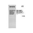 AIWA CDC-R307 YZ Owners Manual AIWA CDC-R307 YZ Owners Manual