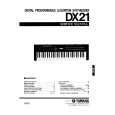 YAMAHA DX21 Service Manual YAMAHA DX21 Service Manual