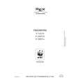 REX-ELECTROLUX FI2590A+ Instrukcja Obsługi REX-ELECTROLUX FI2590A+ Instrukcja Obsługi