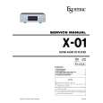 TEAC X-01 Service Manual TEAC X-01 Service Manual