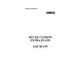 ZANUSSI ZAF20GX1 Owners Manual ZANUSSI ZAF20GX1 Owners Manual