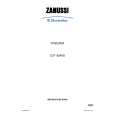 ZANUSSI ZUT6245S Owners Manual ZANUSSI ZUT6245S Owners Manual