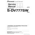 PIONEER S-DV777SW/XCN5 Service Manual PIONEER S-DV777SW/XCN5 Service Manual