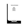 ARTHUR MARTIN ELECTROLUX AFT604B Owners Manual ARTHUR MARTIN ELECTROLUX AFT604B Owners Manual