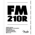 FENDER FM210R Owners Manual FENDER FM210R Owners Manual