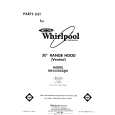 WHIRLPOOL RH2330XLW0 Parts Catalog WHIRLPOOL RH2330XLW0 Parts Catalog
